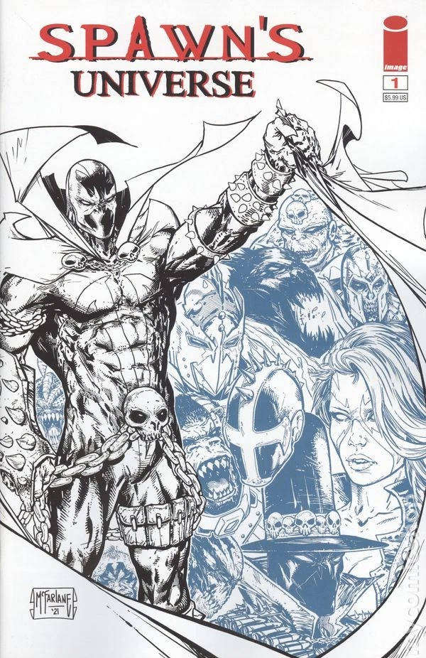 SPAWN UNIVERSE #1 ( 2ND PRINT )
