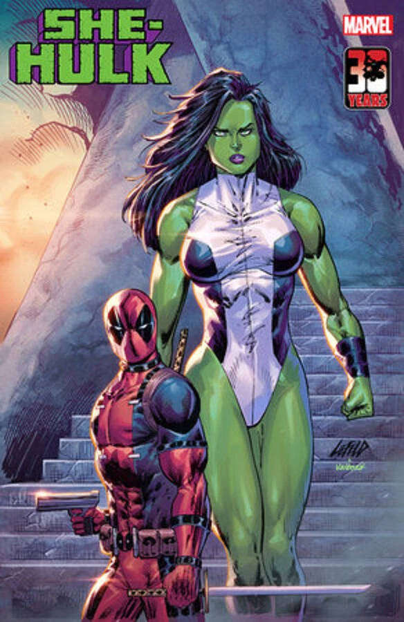 SHE-HULK 1 ( LIEFELD DEADPOOL 30th ANNIVERSARY VAR )