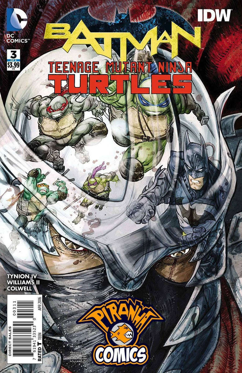 BATMAN TMNT #3