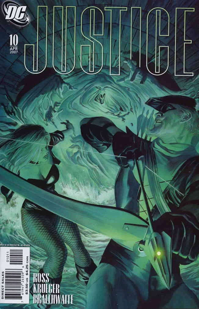 JUSTICE #10 ( ALEX ROSS CVR )