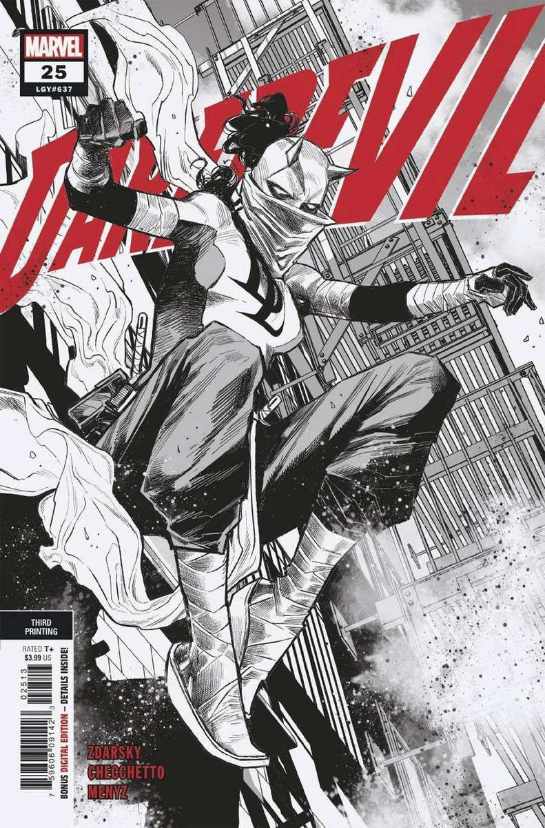 DAREDEVIL #25 ( 3RD PTG MARCO CHECCHETTO )