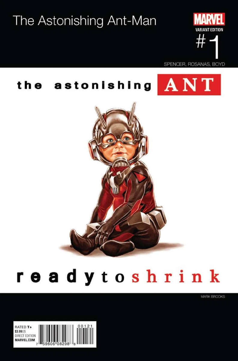 ASTONISHING ANT-MAN #1 Mark Brooks Hip Hop VAR