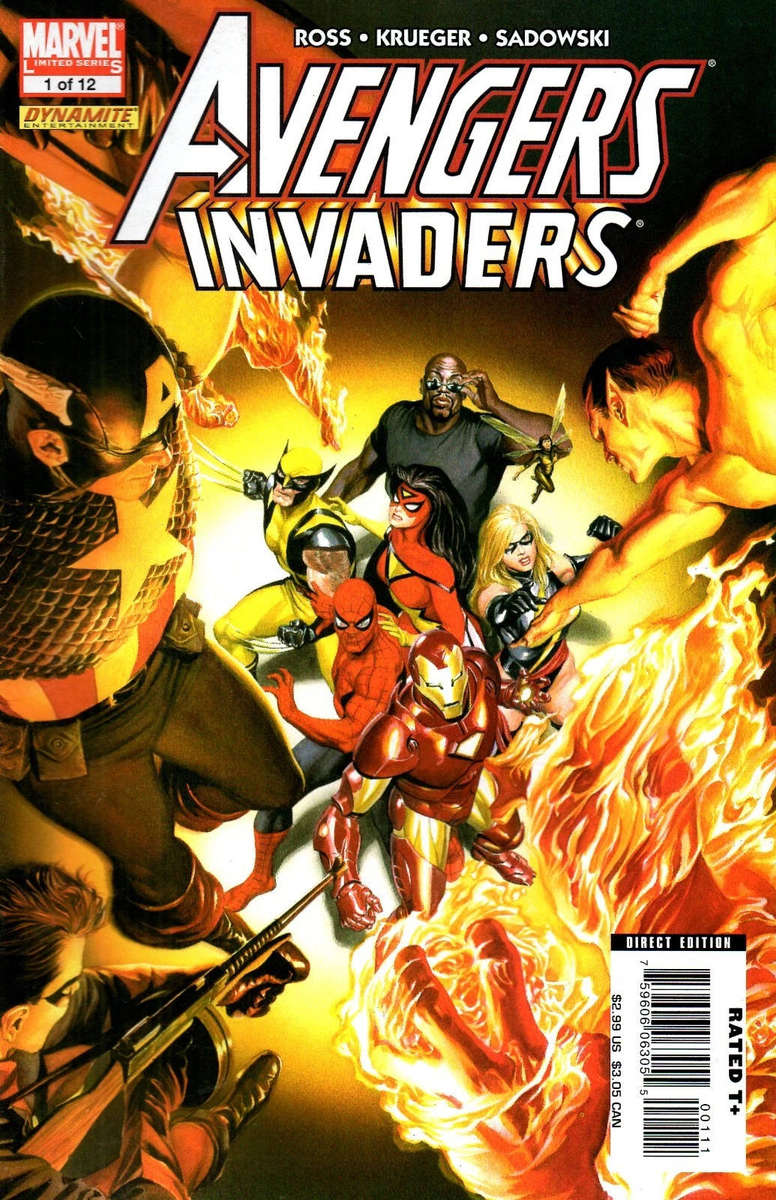 AVENGERS INVADERS #1 ( ALEX ROSS COVER )
