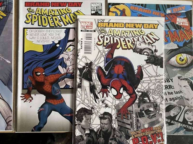 AMAZING SPIDER-MAN - BRAND NEW DAY #546 - #564 ( COMPLETE SET )