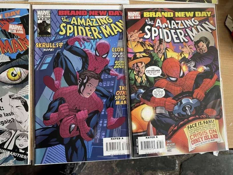 AMAZING SPIDER-MAN - BRAND NEW DAY #546 - #564 ( COMPLETE SET )