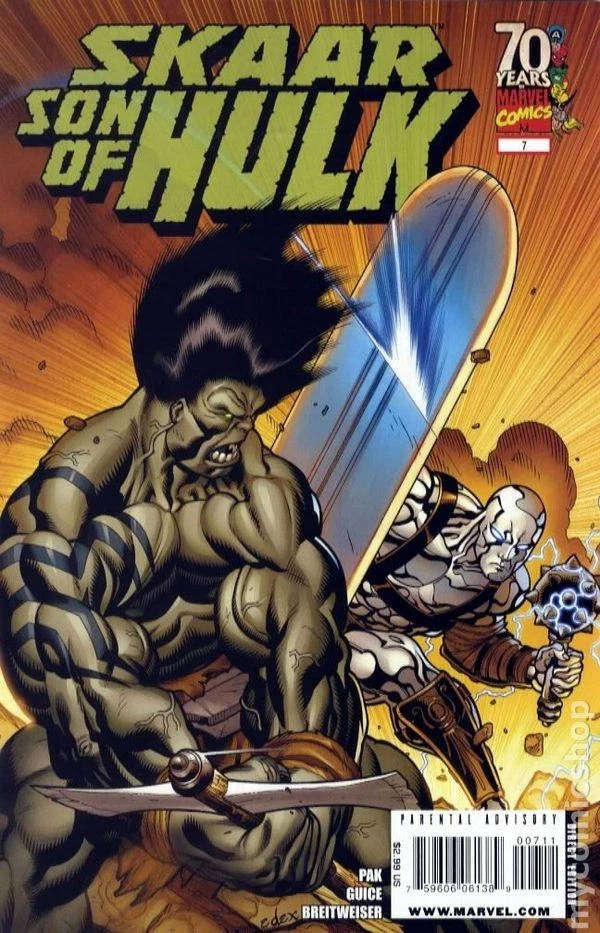 SKAAR #7 - #10 SILVER SURFER RETURNS ( COMPLETE SET )