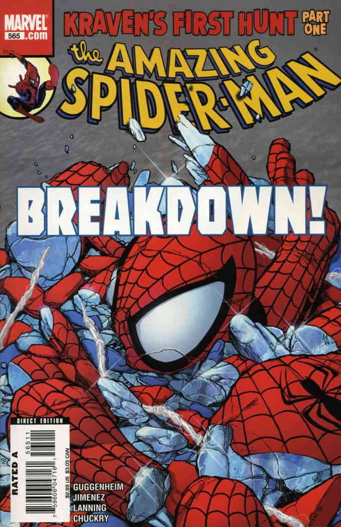 AMAZING SPIDER-MAN #565 - #567 ( COMPLETE SET / 1ST APPEARANCE )