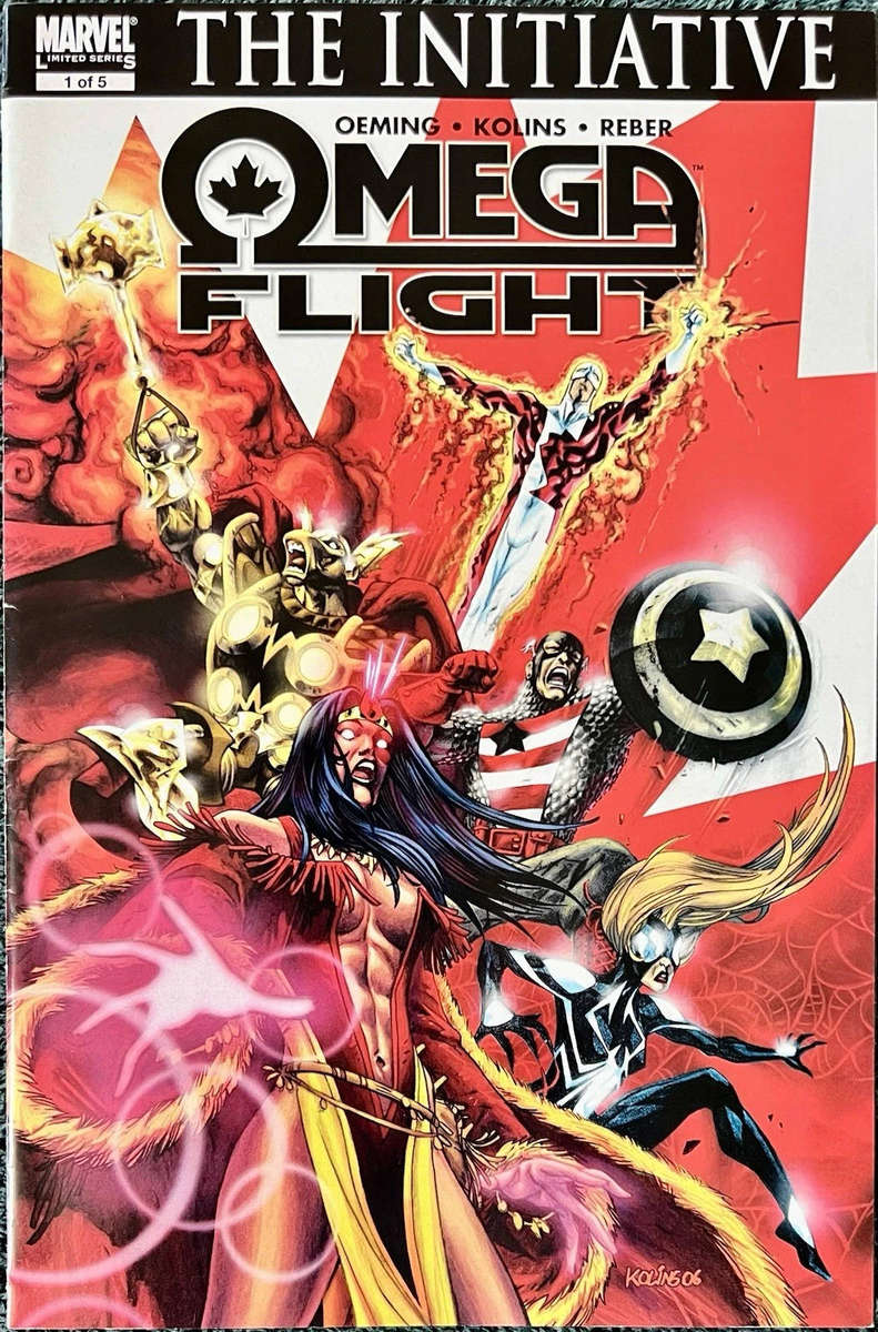 OMEGA FLIGHT #1 - #5 ( COMPLETE SET )