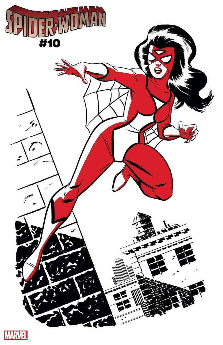 SPIDER-WOMAN #10 ( MICHAEL CHO TWO TONE VAR )