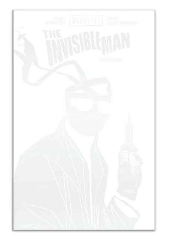 Universal Monsters: The Invisible Man #1 (Cover I Invisible Thank You Variant)