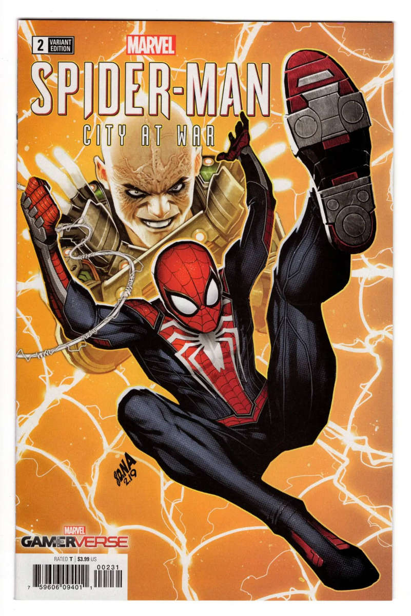 SPIDER-MAN CITY AT WAR #2 1 in 50 NAKAYAMA VARIANT