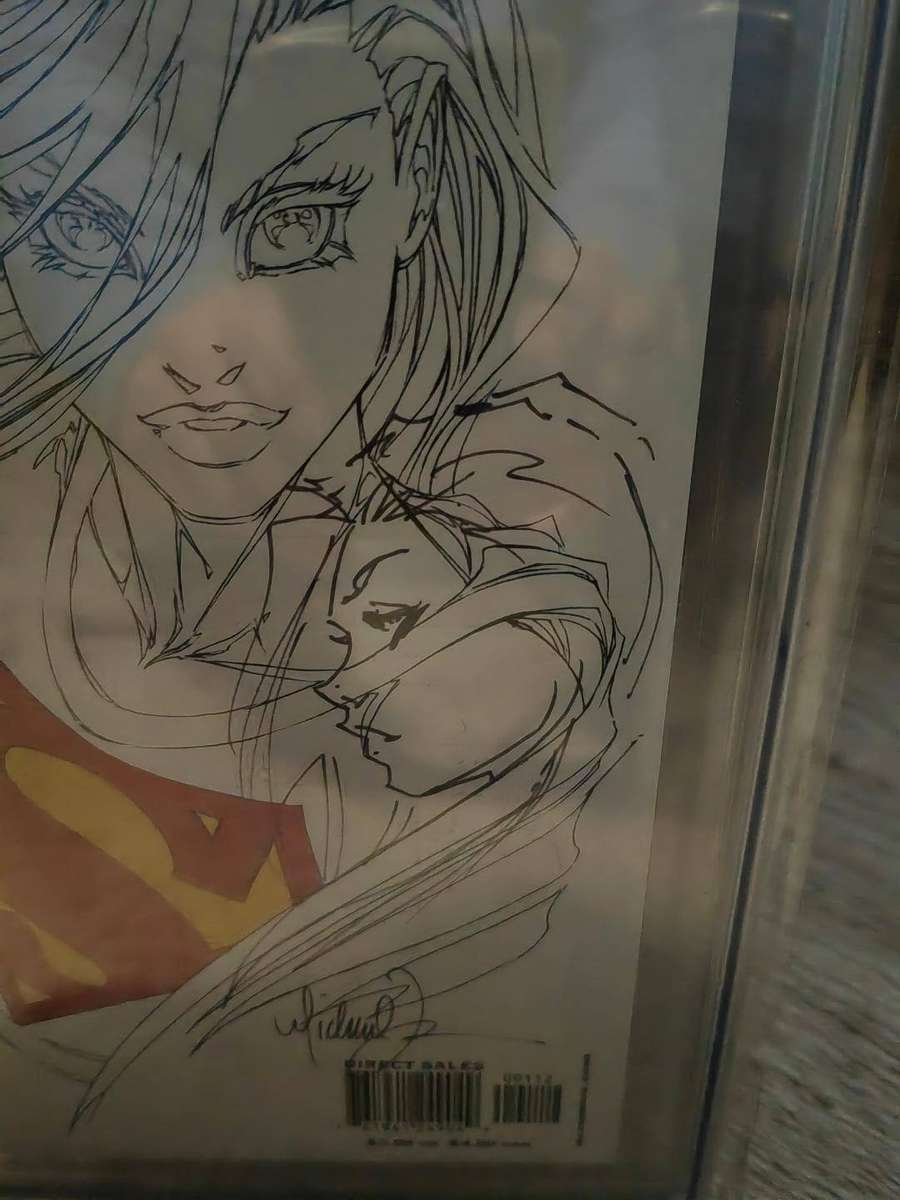 SUPERGIRL #1 CGC 9.8 ( SIGNED AND REMARKED BY MICHAEL TURNER  )