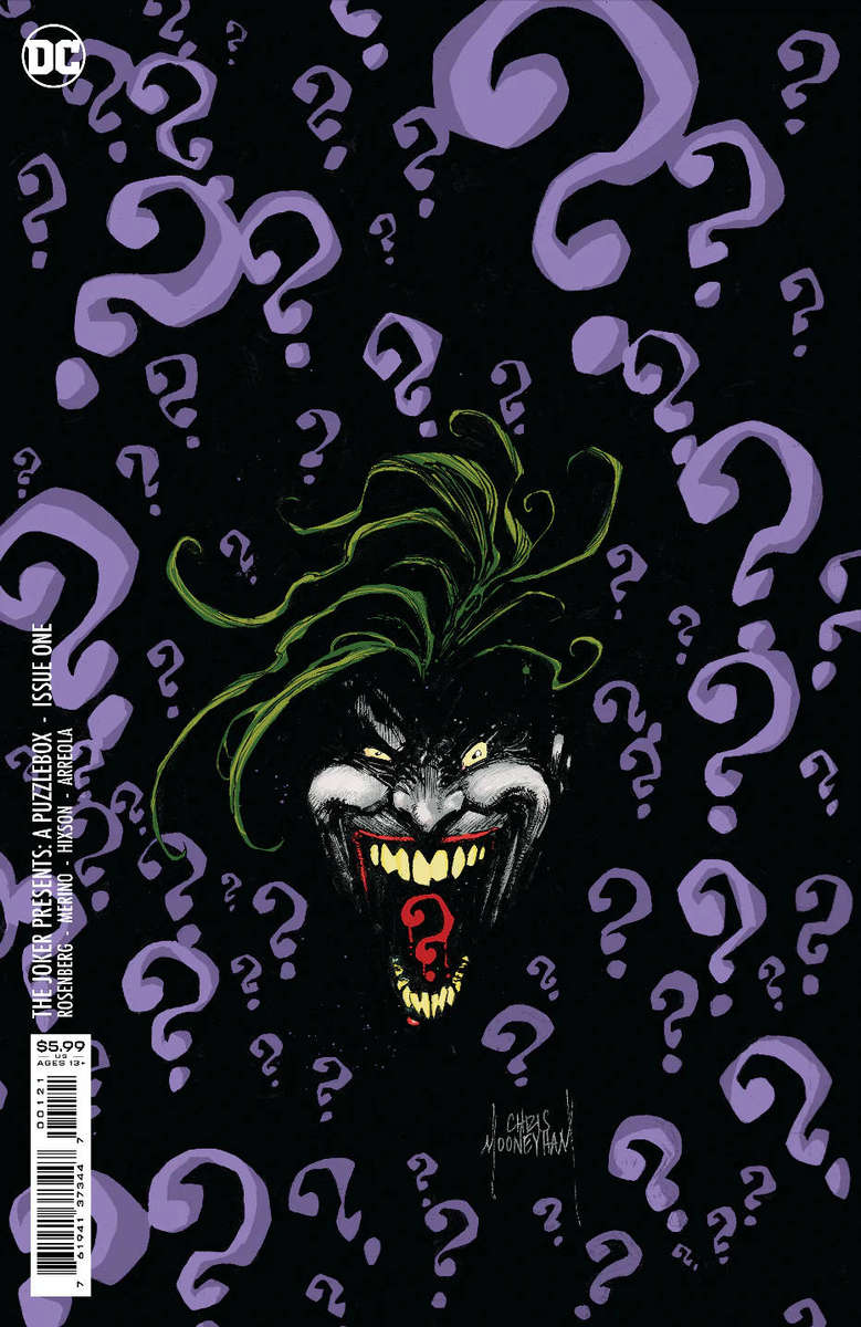 JOKER PRESENTS A PUZZLEBOX #1 (OF 7) CVR C CHRISTOPHER MOONEYHAM CARD STOCK VAR