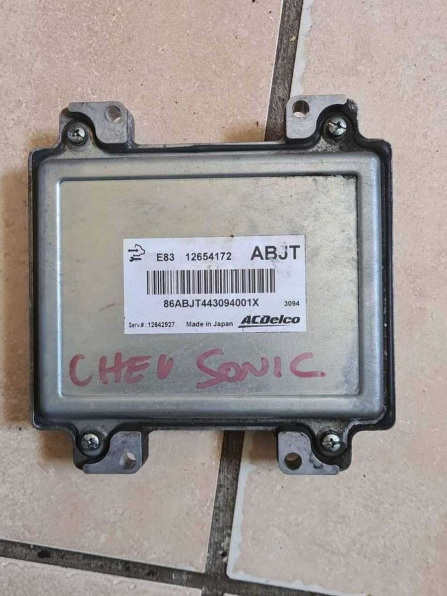 Chevrolet Sonic computer box ECU