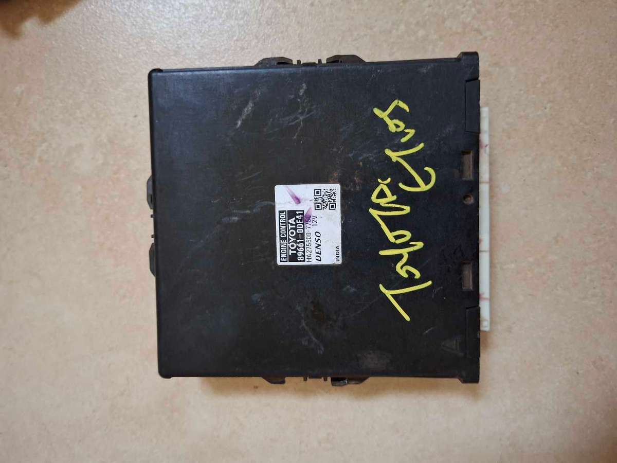 Toyota Etios computer box ECU