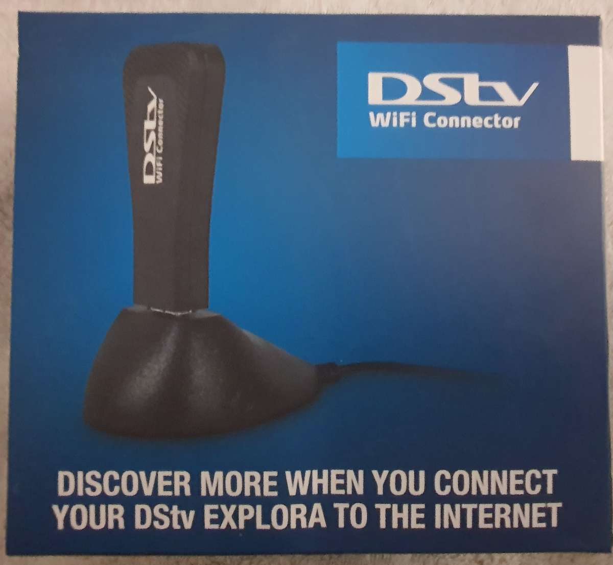 DSTV Explora 3A Decoder + DSTV WiFi Connector - Never Used Sealed