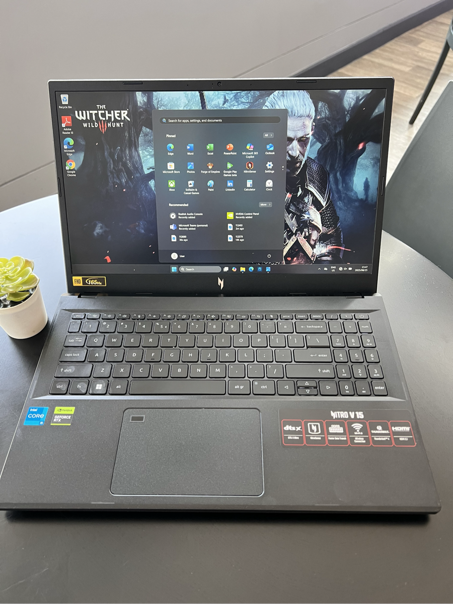 32GB Ram&RTX Gaming Acer Nitro V15 Core i5 13th Generation  Laptop