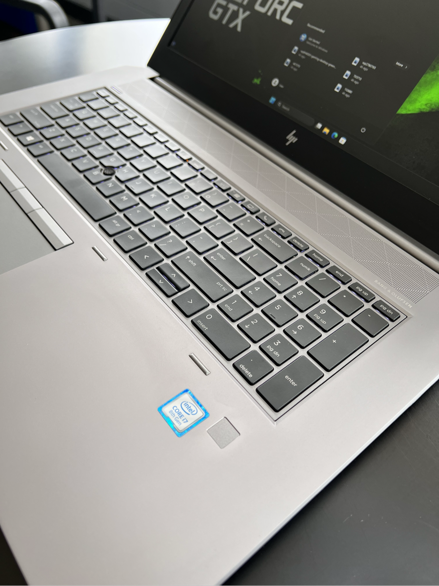 40GB Ram 17inch Gaming Hp zbook Core i7 8th Generation Workstation Laptop