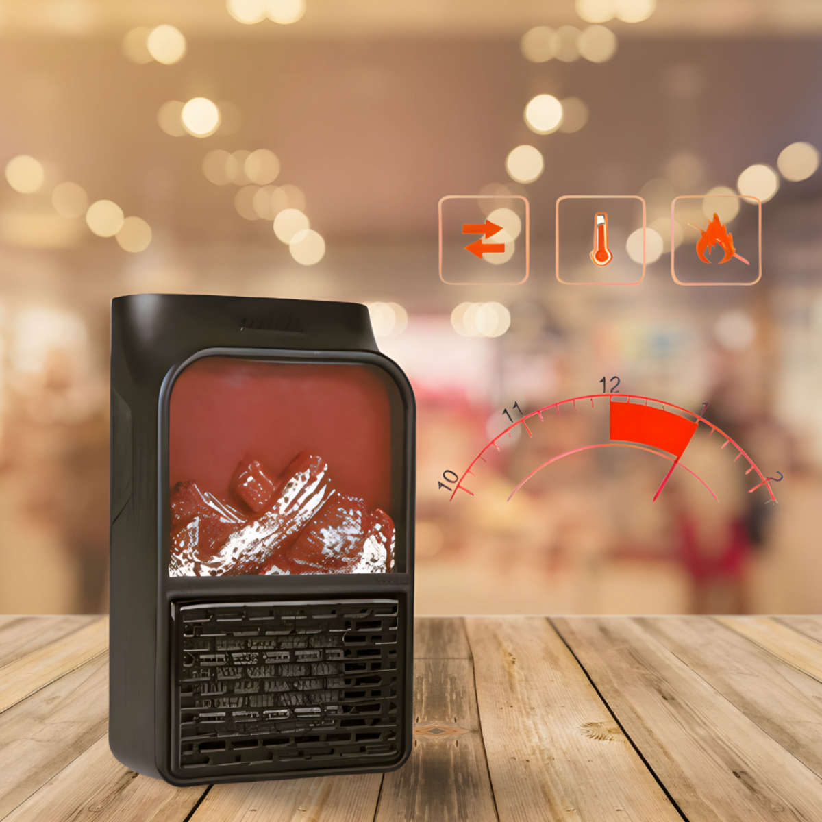 Mini Portable Heater with Remote Control