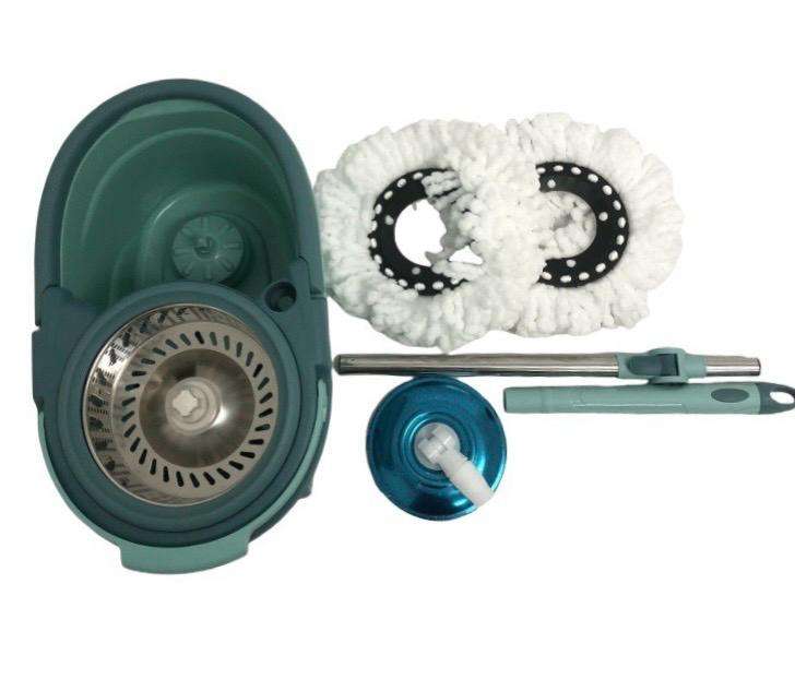 Spin Mop And Bucket Set With Wheels