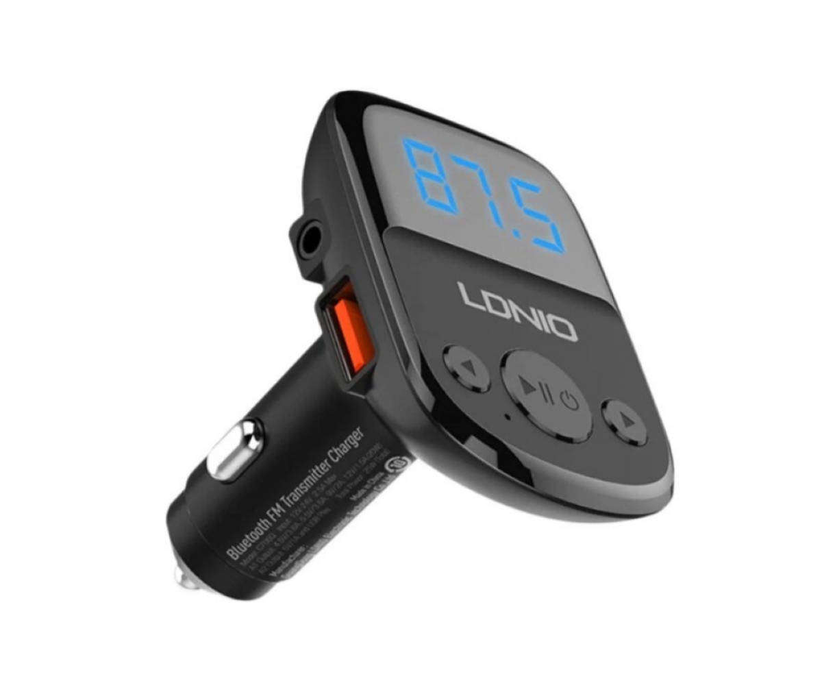25W QC3.0 Bluetooth 5.0 FM Transmitter Car Charger
