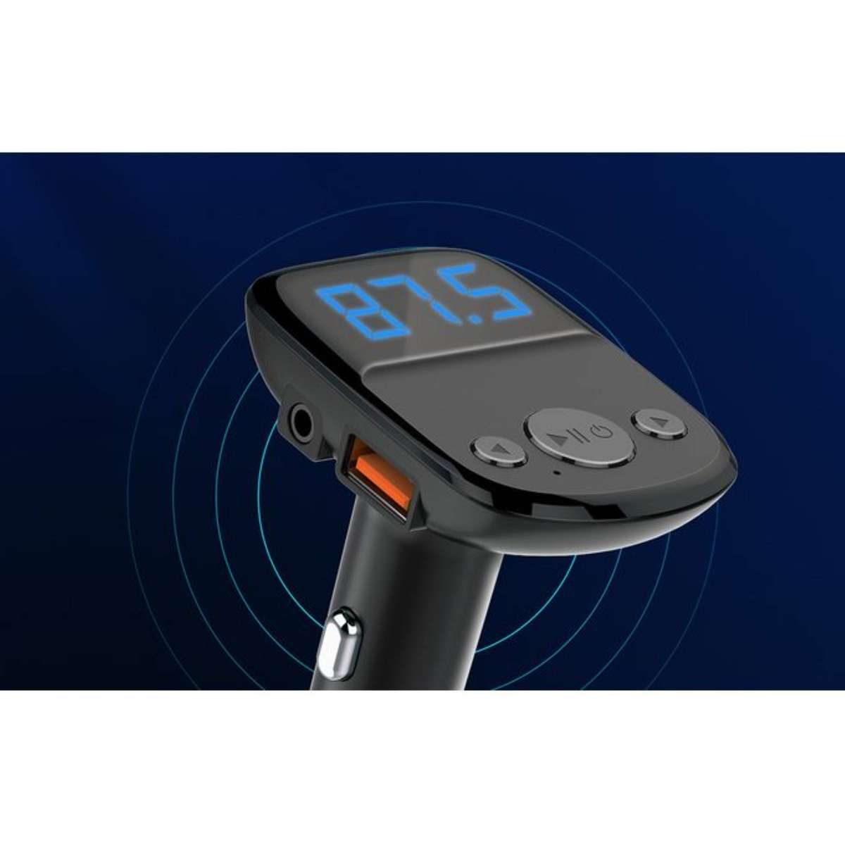 25W QC3.0 Bluetooth 5.0 FM Transmitter Car Charger