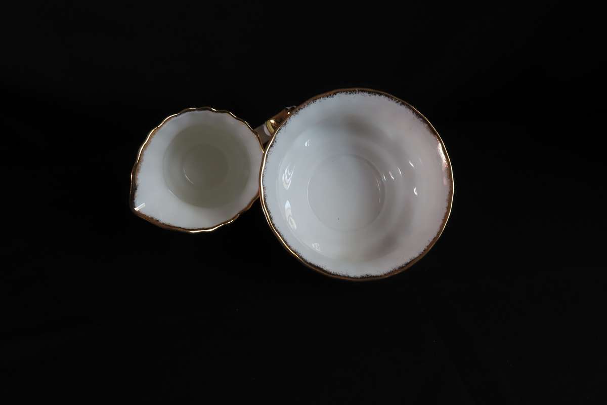 Royal Albert Celebration Large Cake Plate, Tea Milk Jug & Tea Sugar Bowl.