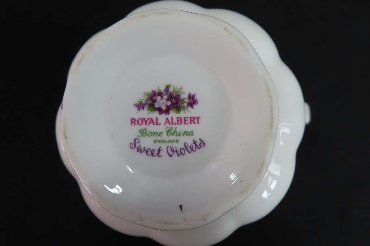 Royal Albert Sweet Violets Tea Milk Jug.