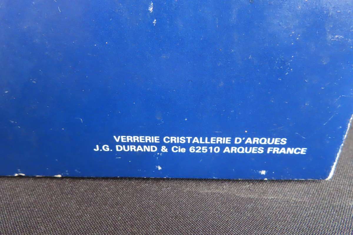 Crystal D'arques Boxed Whisky Glasses.