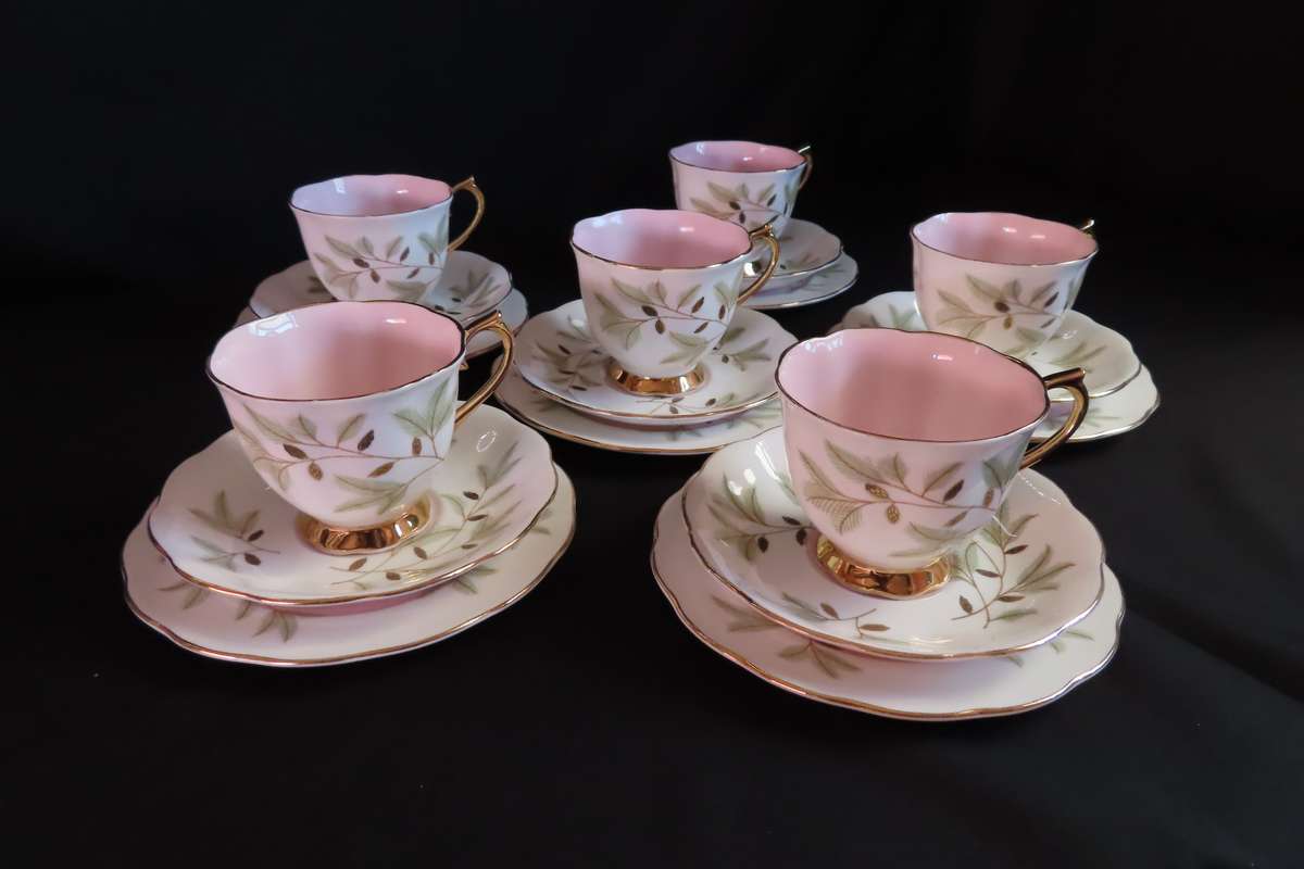 Royal Albert Braemar 6 x Tea Trio's