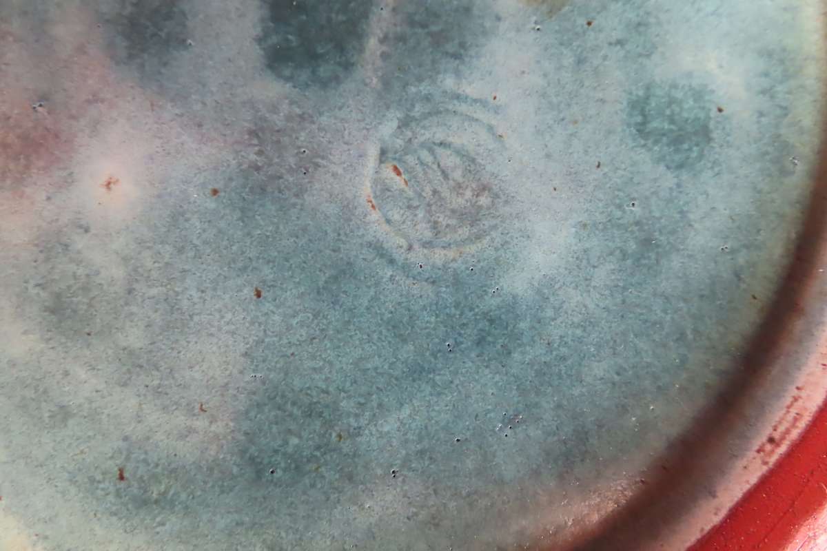 Liebermann Duck Blue Glazed Soup/Casserole Lidded Dish