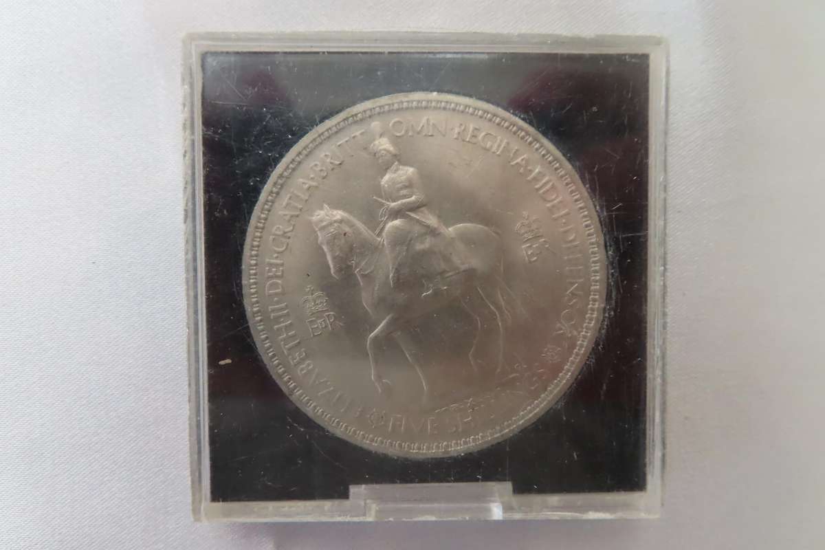 1953 Queen Elizabeth II Coronation Crown (Five Shilling)