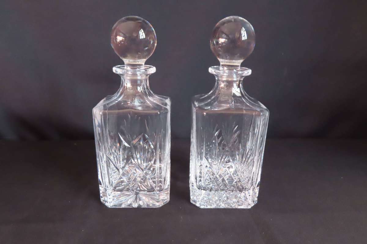 Decanters x 2