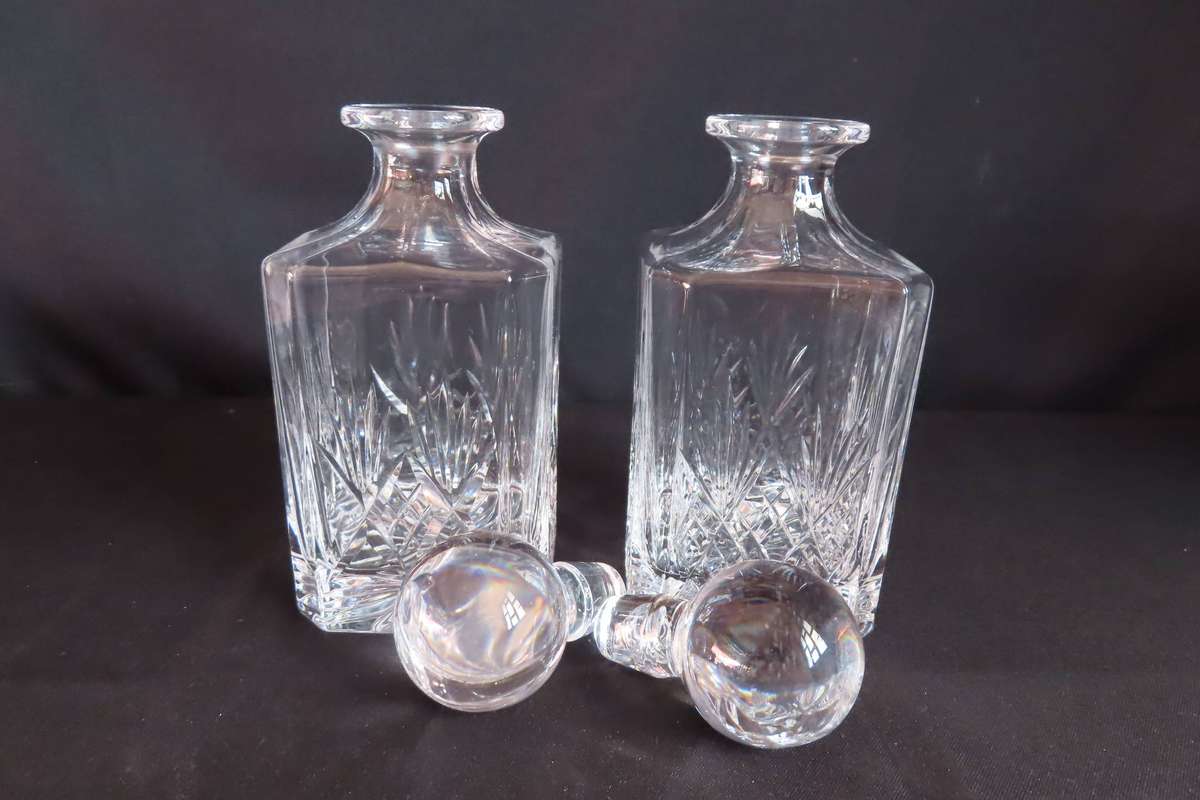 Decanters x 2