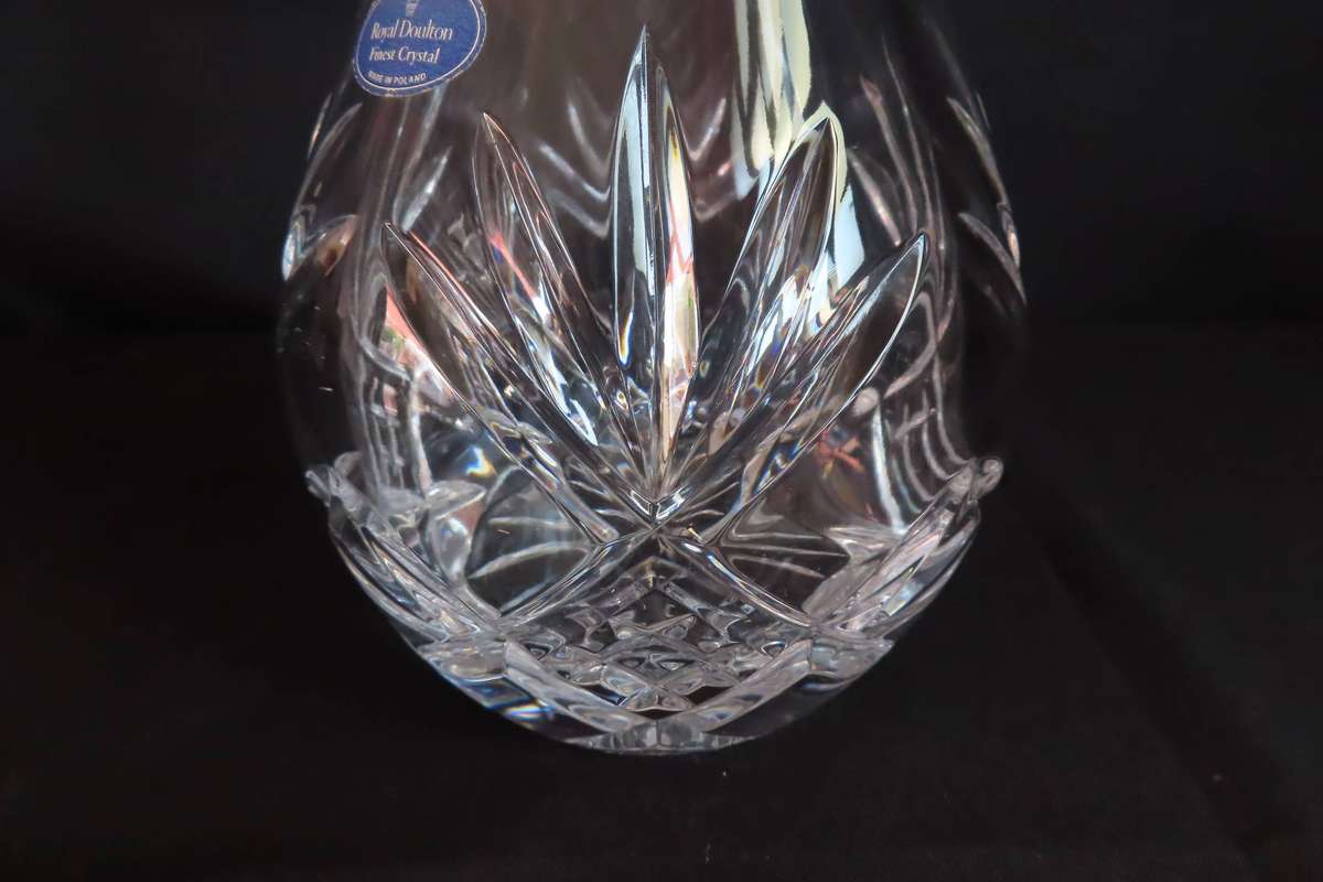 Royal Doulton Crystal Decanter.
