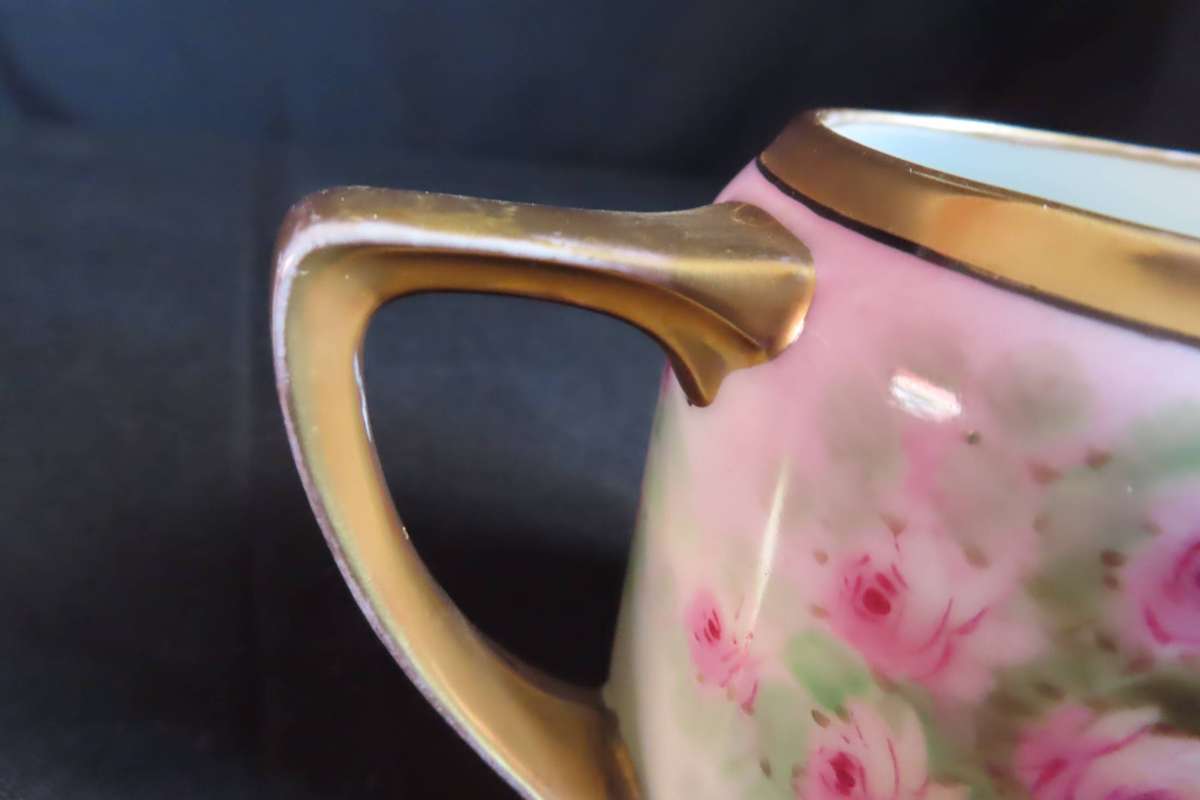Hutchenreuter Bavaria 23 Piece Hand Painted Tea Set