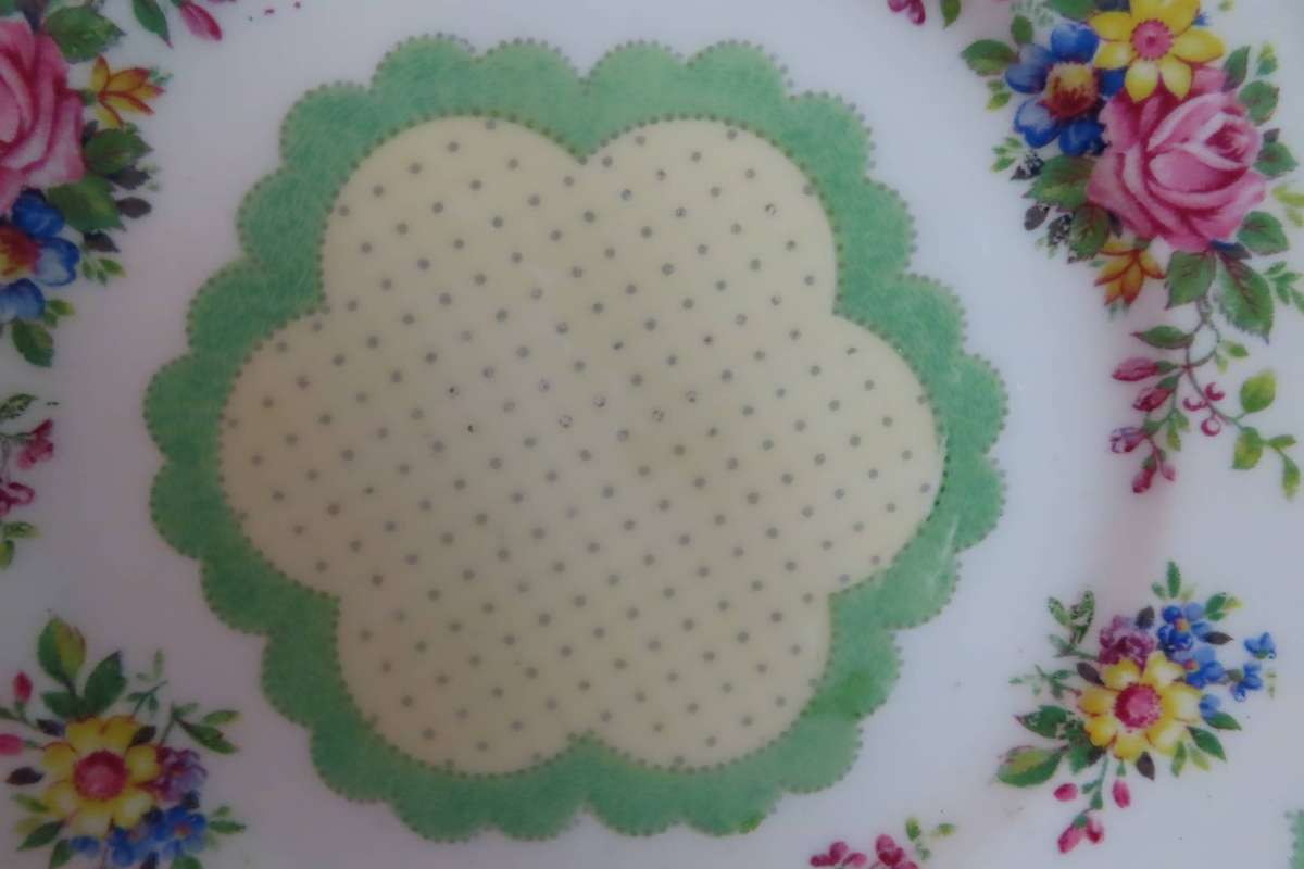 Royal Albert Prudence Cake Plate & Saucer. (Replacement Pieces)