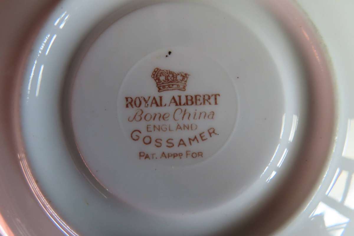 Royal Albert Gossamer Tea Duo.