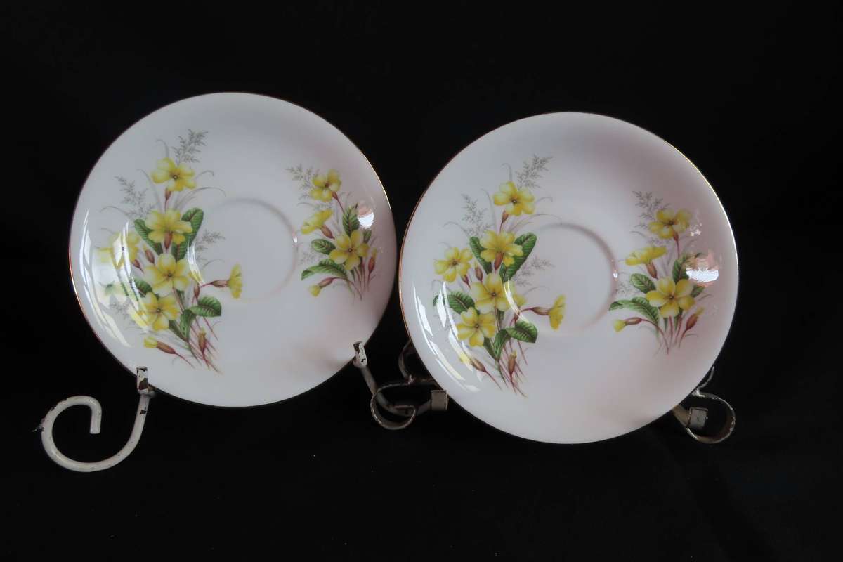 Royal Albert Unnamed Saucers x 2