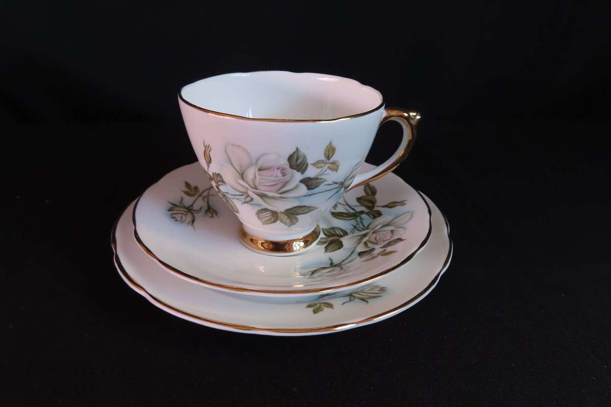 Delphine Made in England Tea Trio.