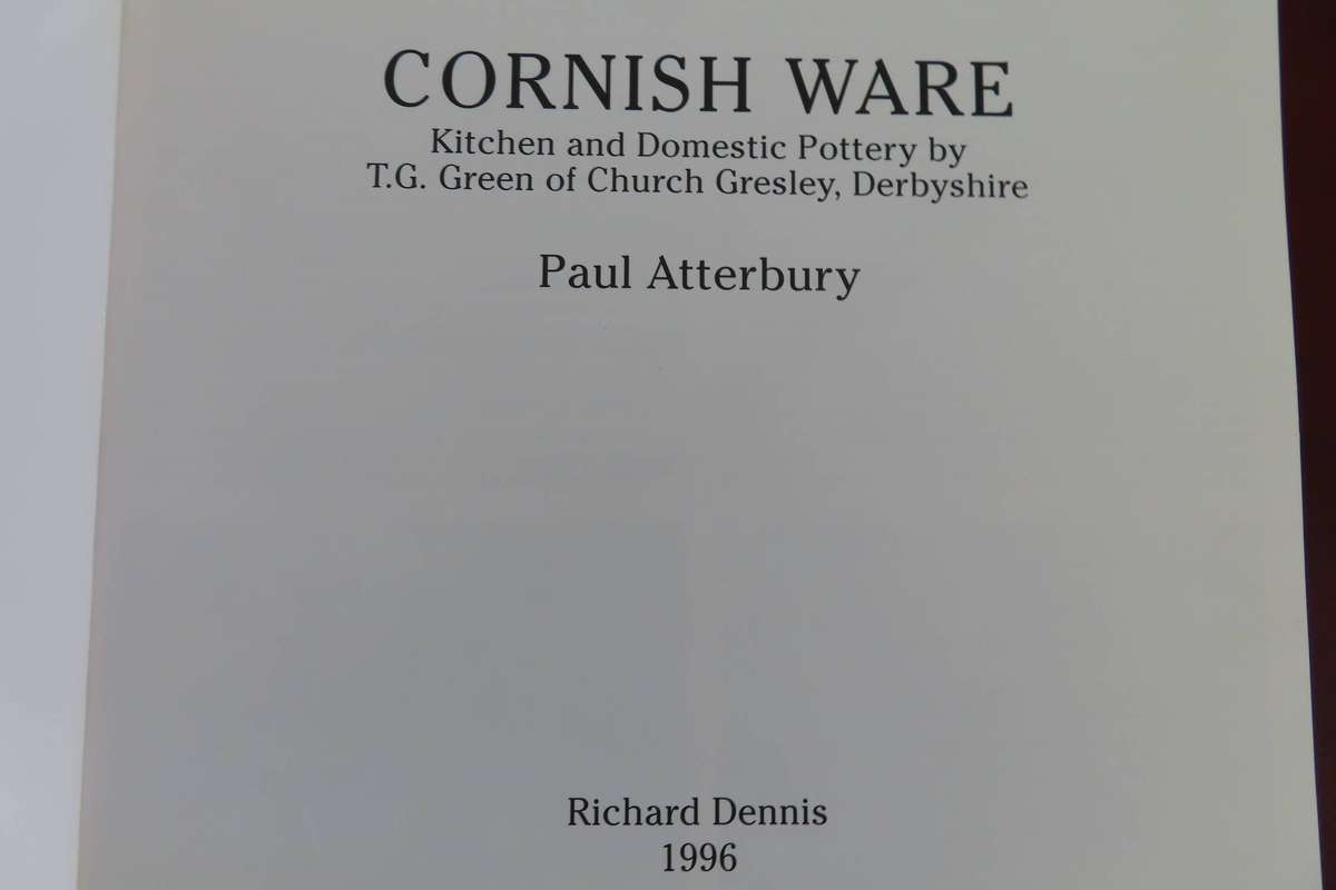 Cornish Ware Kitchen & Domestic Pottery Book.