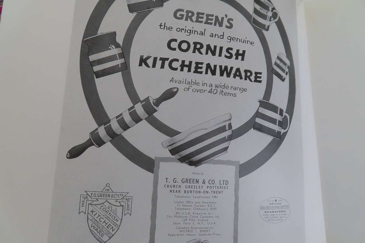 Cornish Ware Kitchen & Domestic Pottery Book.