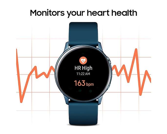 Samsung Galaxy Watch Active SM-R500 Smartwatch - BLACK