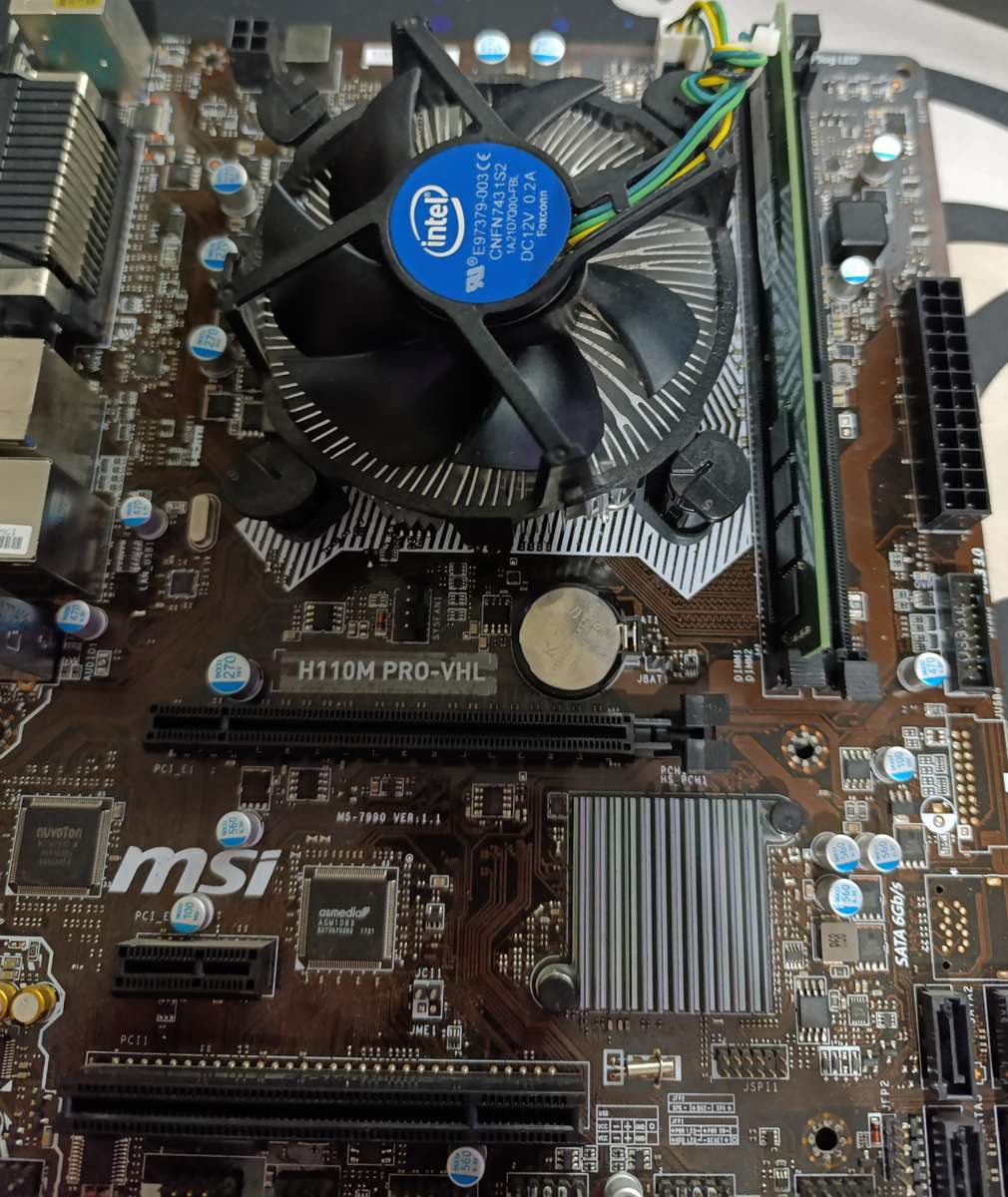 CPU motherboard combo
