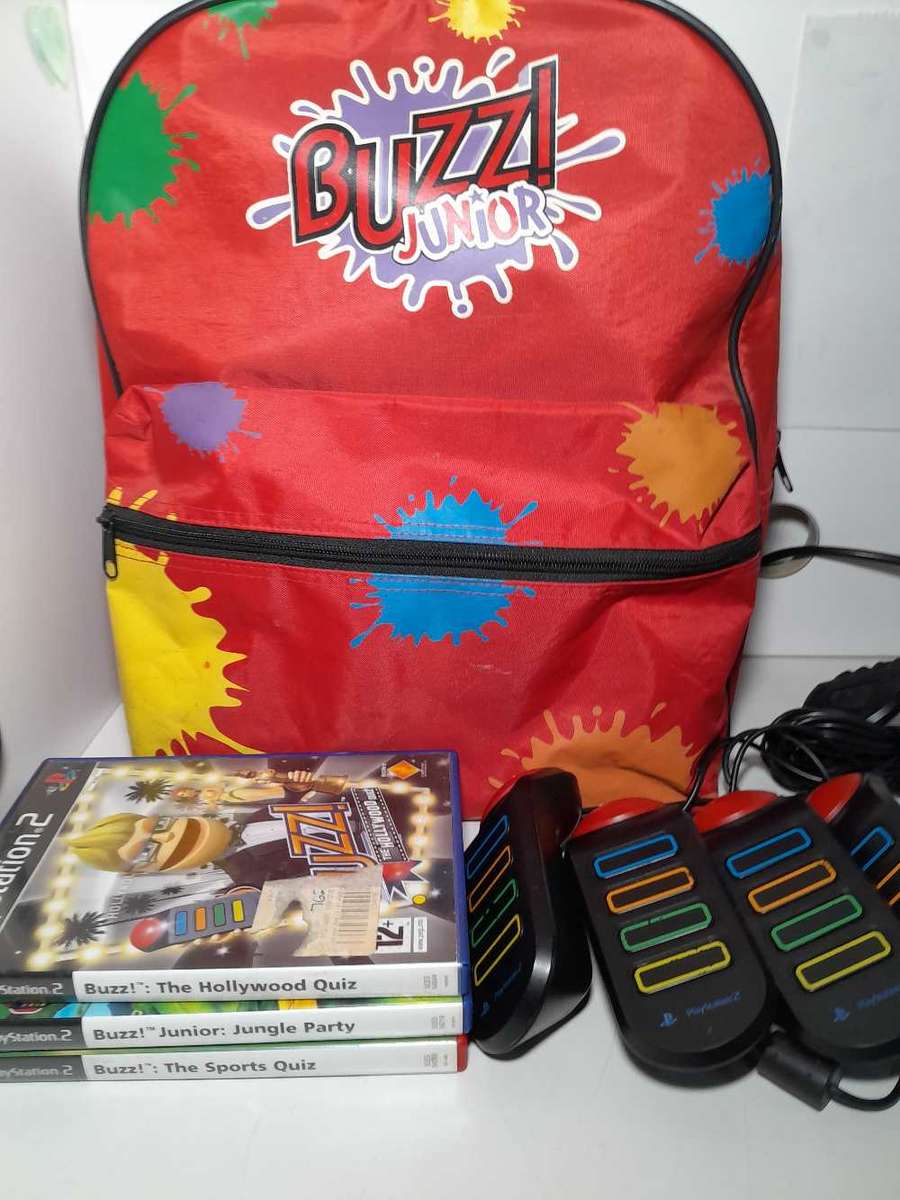 Buzz Ps2 bag and controllers