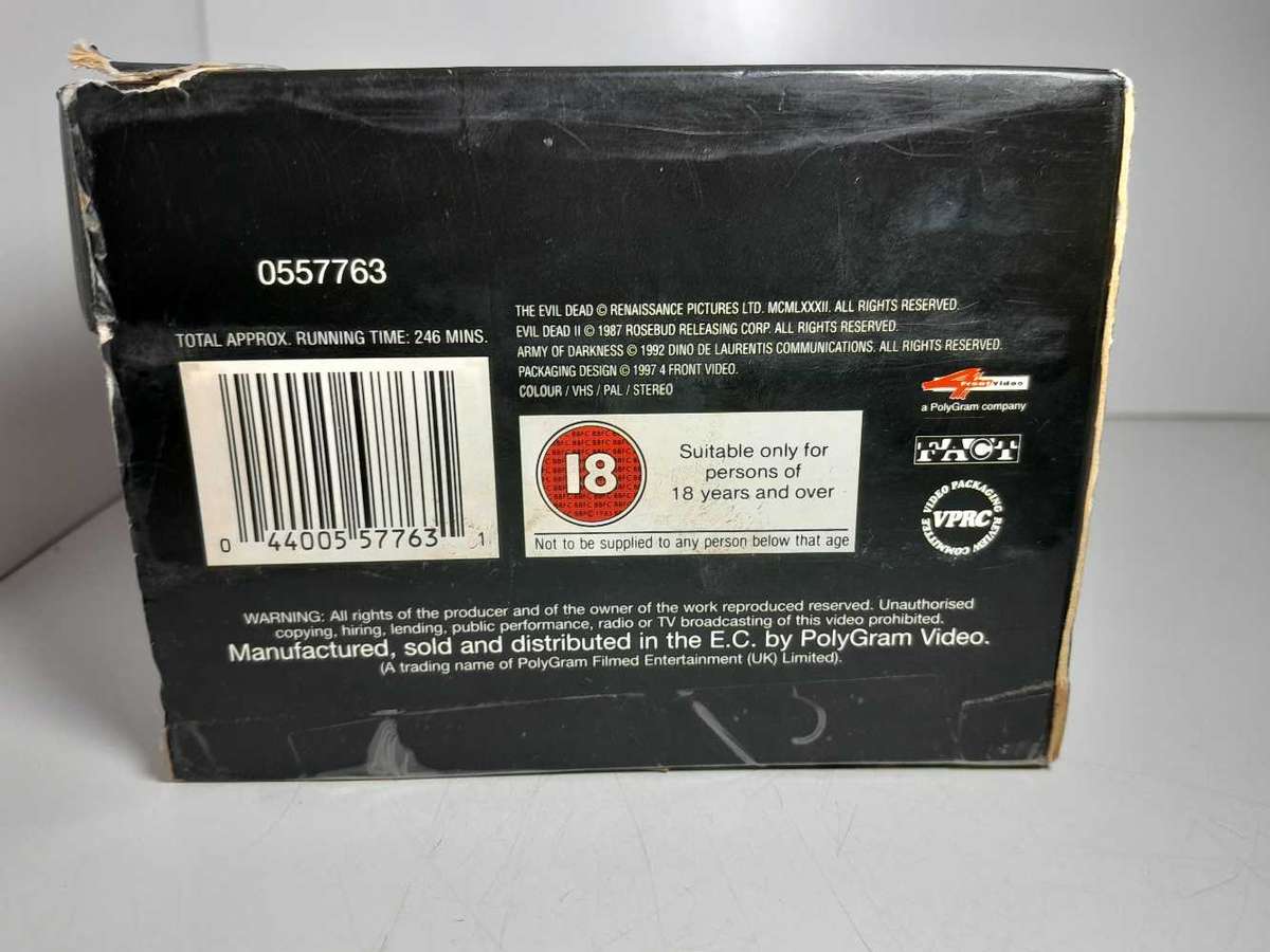 The Evil Dead VHS Trilogy