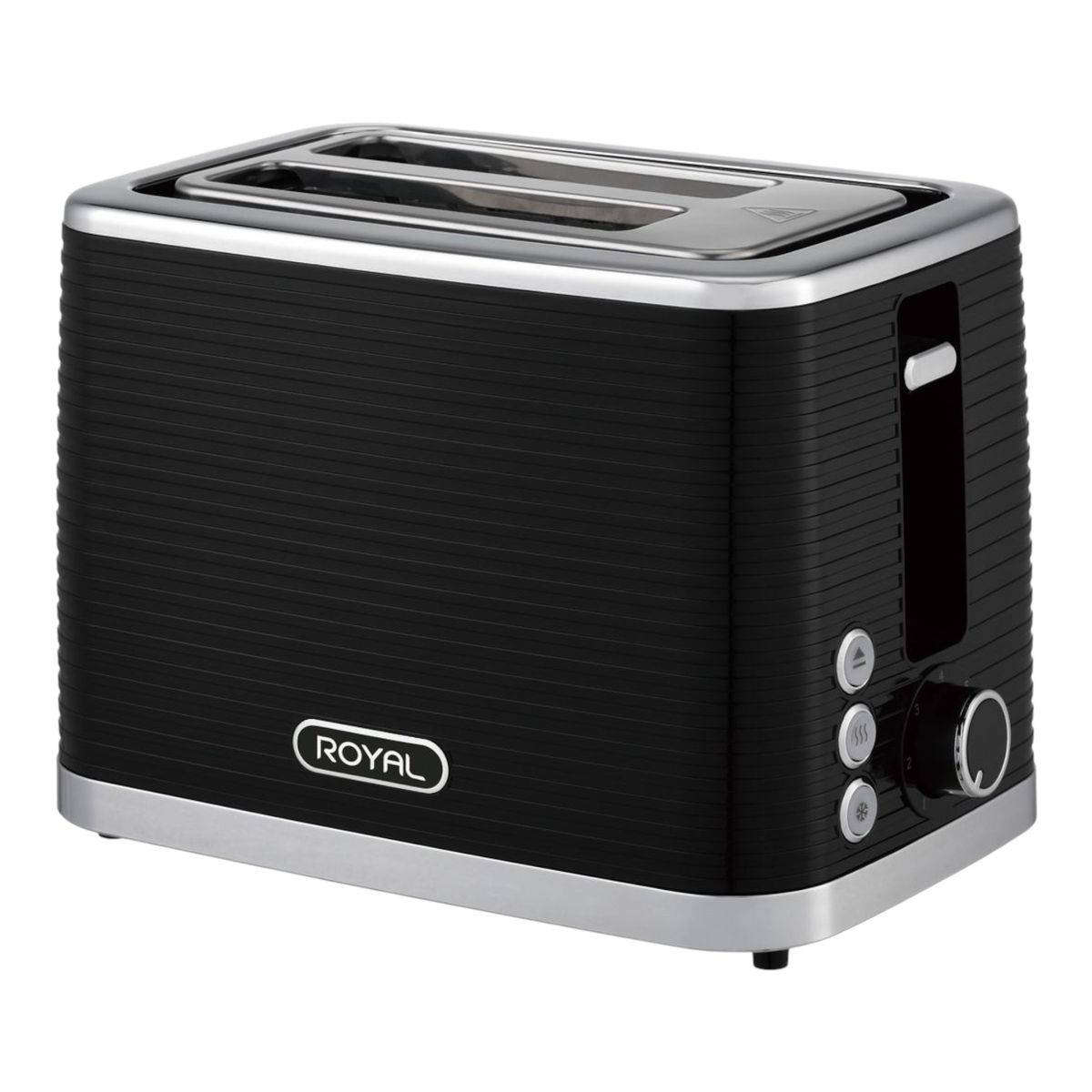 Royal Home Toaster 2-Slice Valencia Collection - Black (PLEASE READ THE DESCRIPTION)