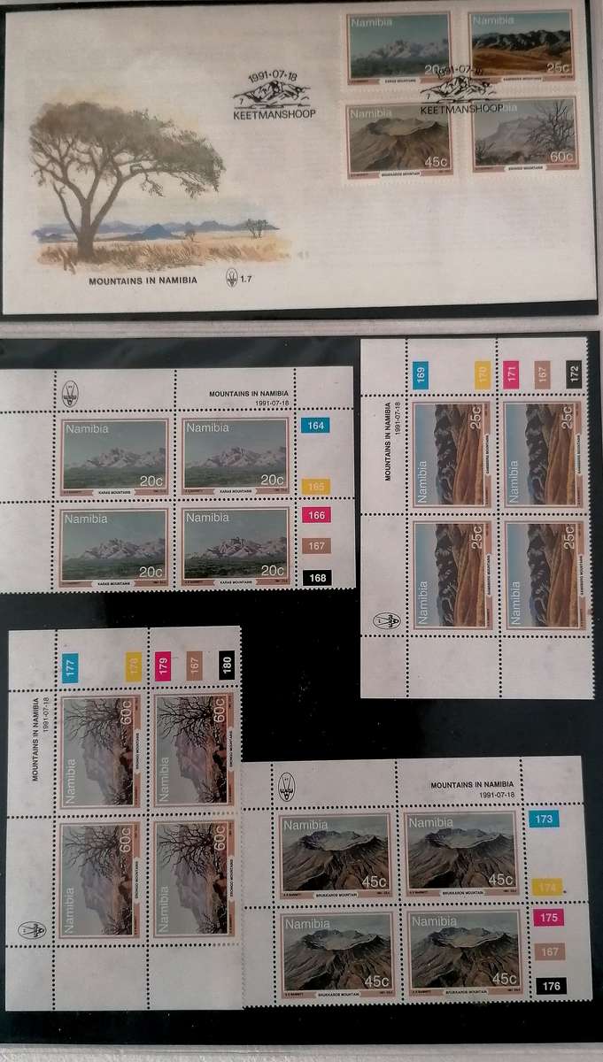 NAMIBIA 1.7 FDC + Control Blocks (4)