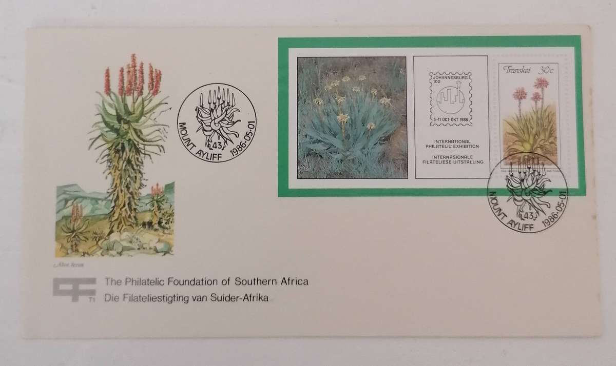 Transkei Philatelic Foundation T1 Aloes 1986