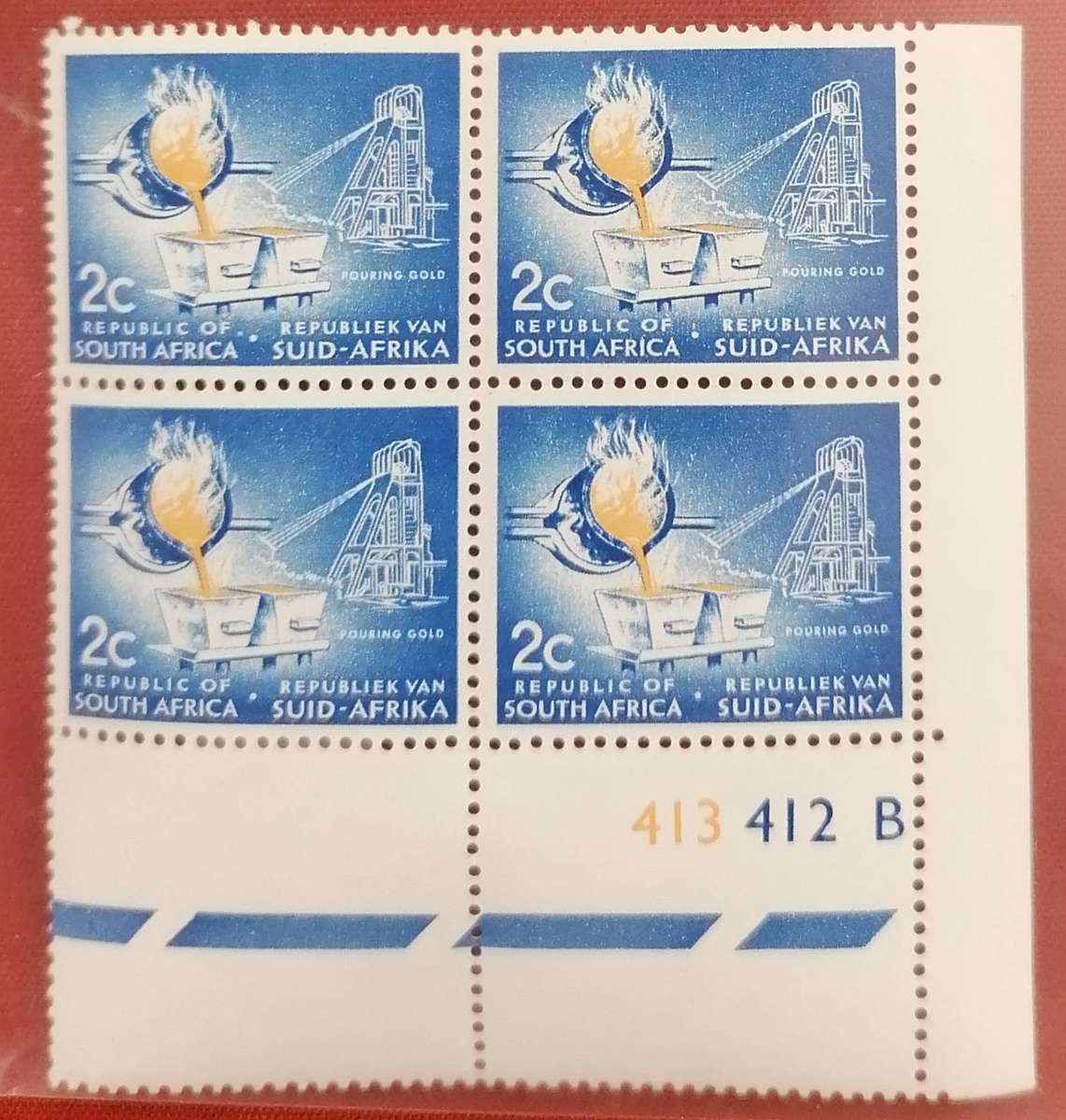 RSA 1971 Definitive Control block  (B) (SACC 290)